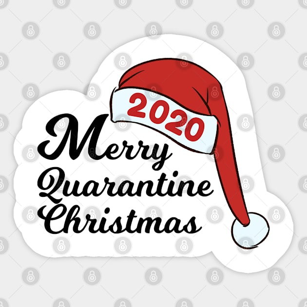 Merry quarantine Christmas 2020 Sticker by souw83